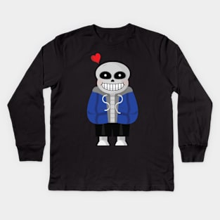 Sans (Undertale) Kids Long Sleeve T-Shirt